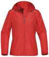 KX-1W Stormtech Ladies Nautilus Performance Shell Jacket Bright Red colour image
